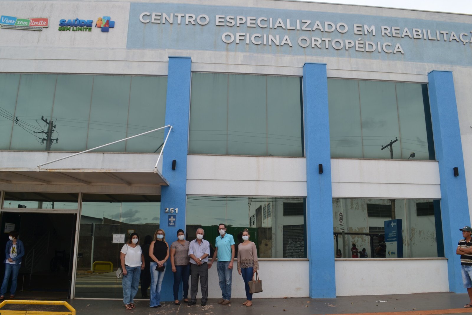 Cer Apae Recebe A Visita Do Prefeito De S O Gabriel Do Oeste E Comitiva